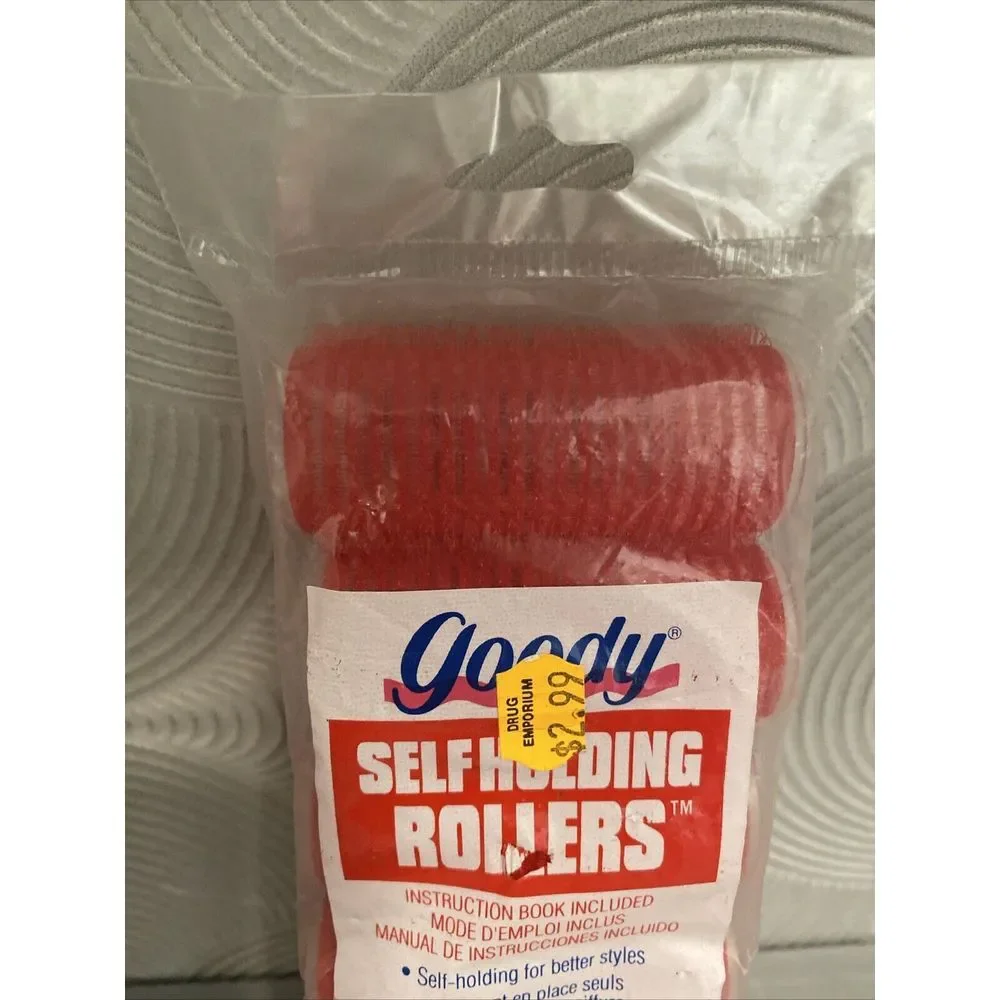 NOS Goody Self Holding Rollers 1995 Medium Set Of 6 #67679‎ (set of 2)